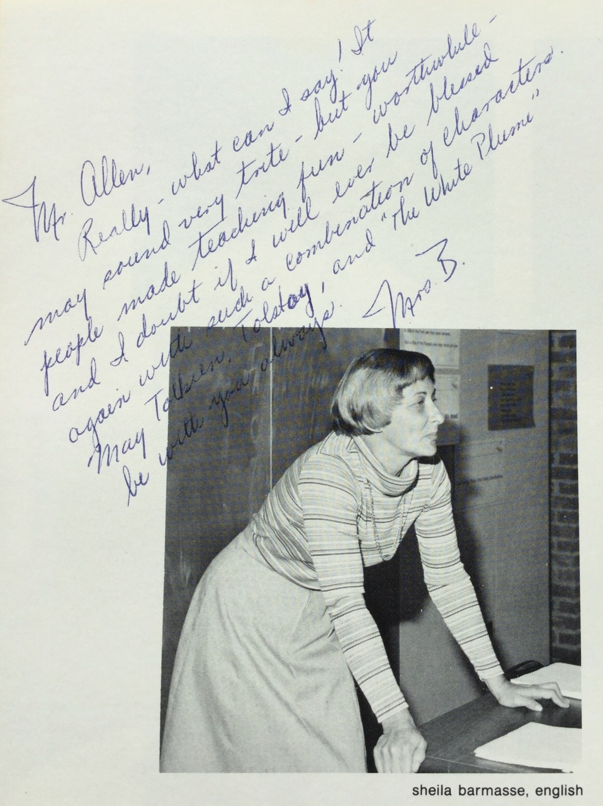 A Tribute to My&nbsp;Teacher